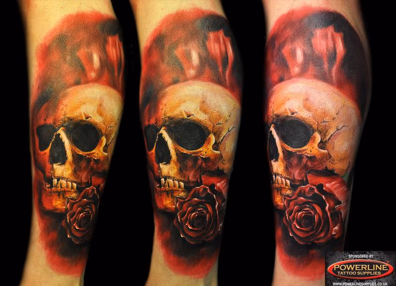 Skull and Rose