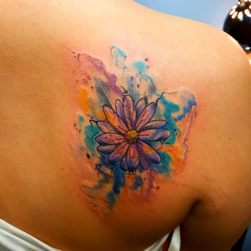 Watercolor Daisy/Flower