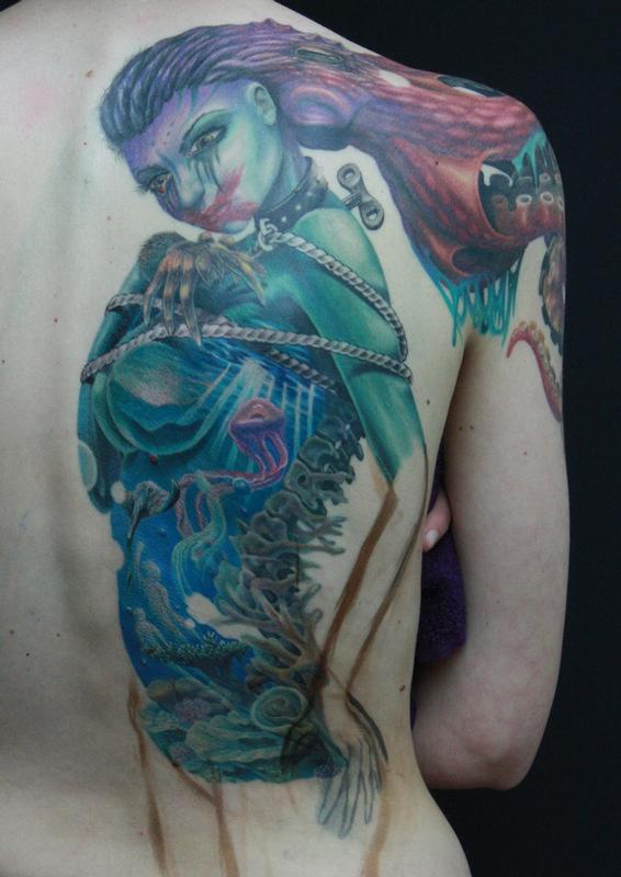 in progress surreal underwater theme