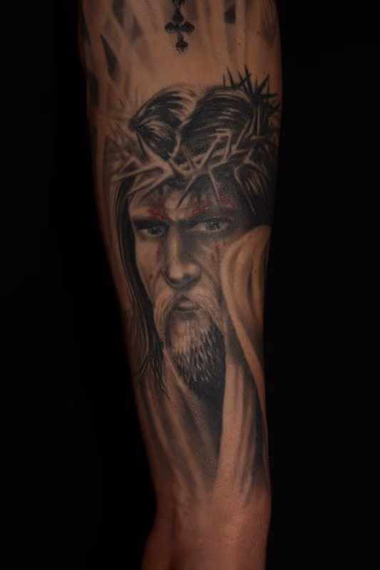 Religious arm in progress