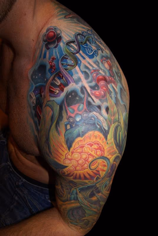 DNA Life Energy Half Sleeve