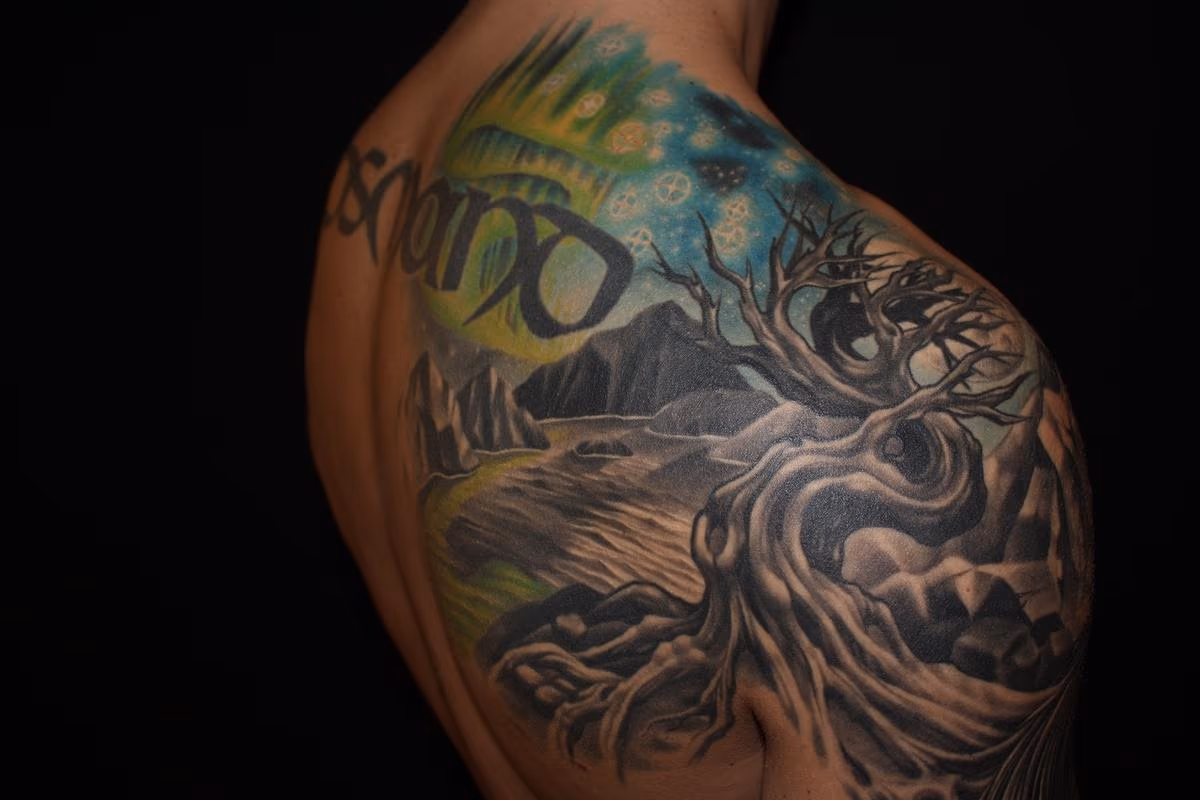 Tree of life from Norse mythology