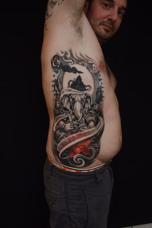 Ganesh finished piece