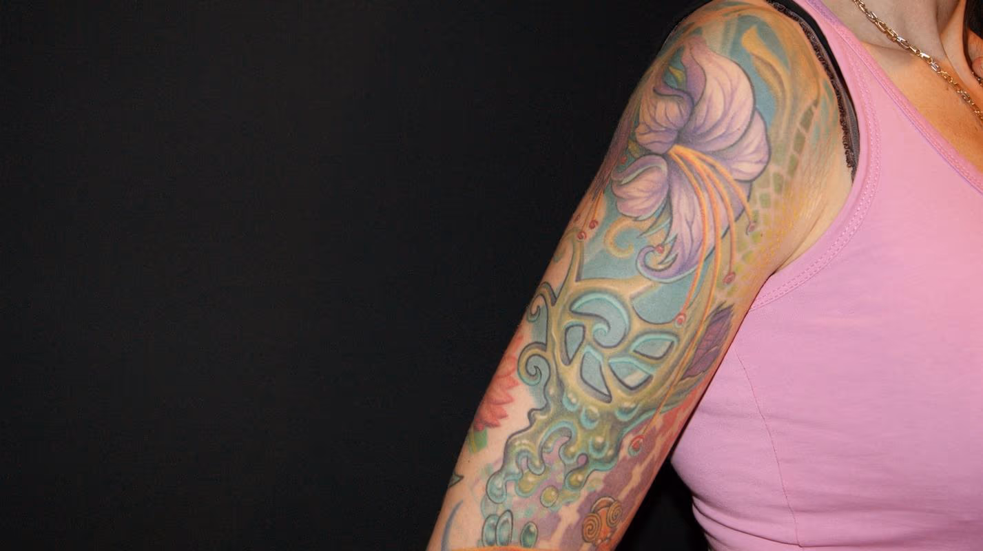 Organic Flower Sleeve