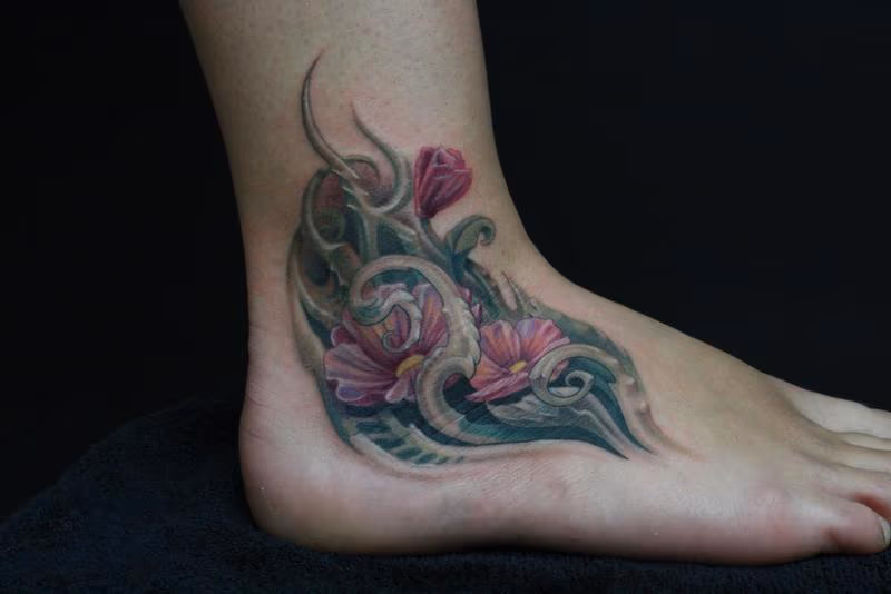 feminen bioorganic flower