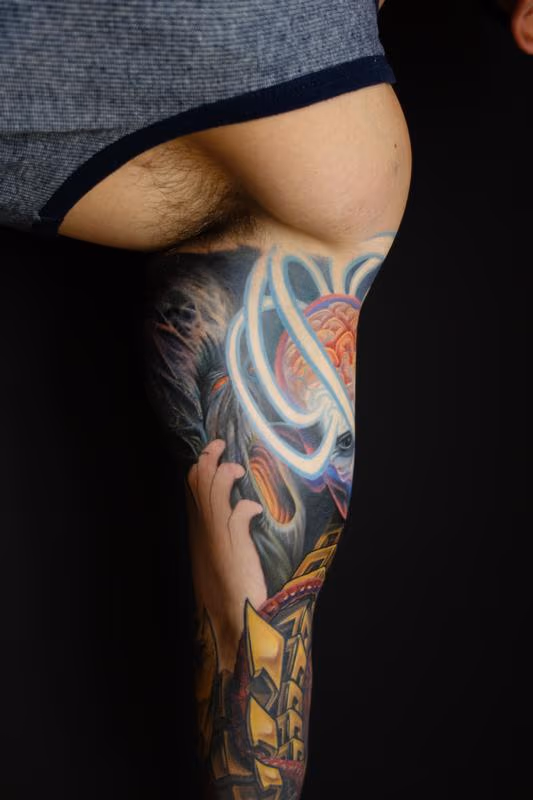 in progress biomech twisted vision/ lifestory