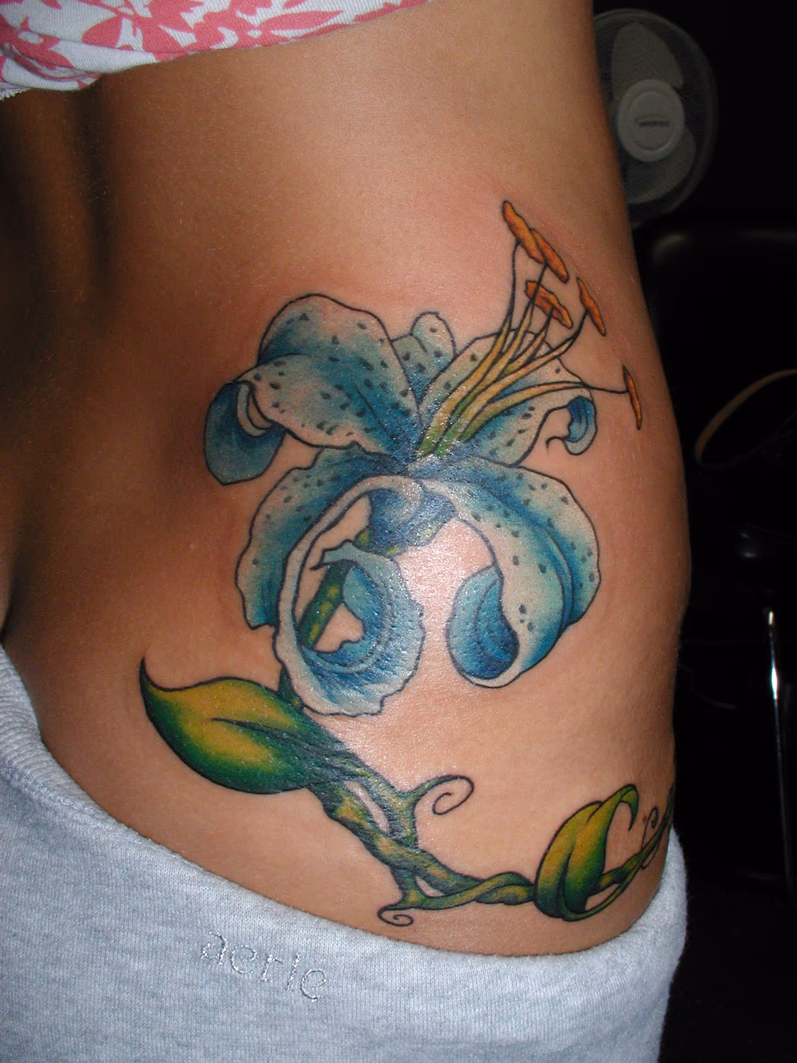 blue flower