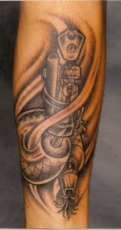 Black and Gray Tattoo Machine