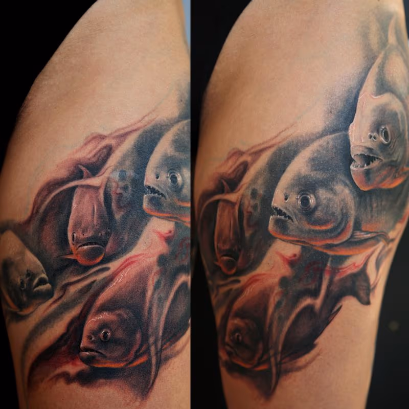 FreeHand Piranhas Leg Sleeve
