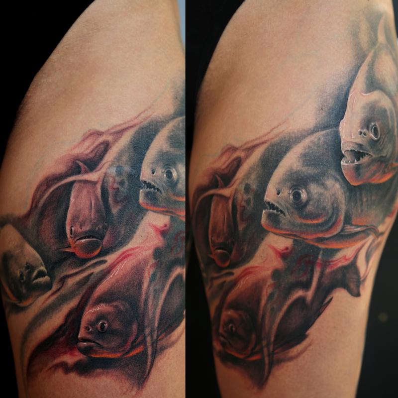 FreeHand Piranhas Leg Sleeve