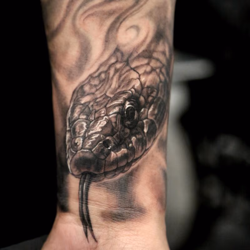Black Mamba Tattoo