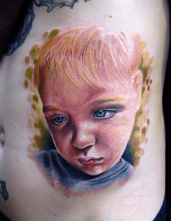 child portrait Tattoo