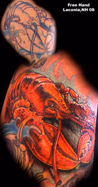lobster tattoo