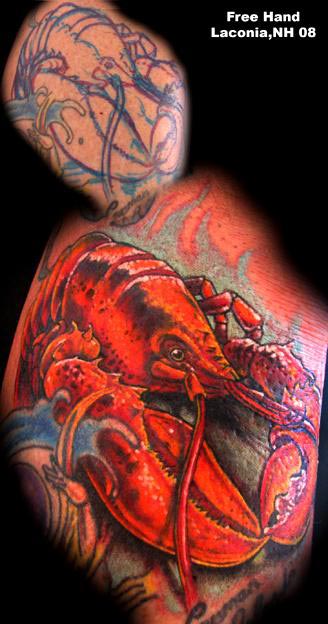 lobster tattoo