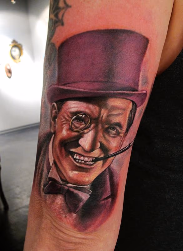 Classic Penguin Tattoo