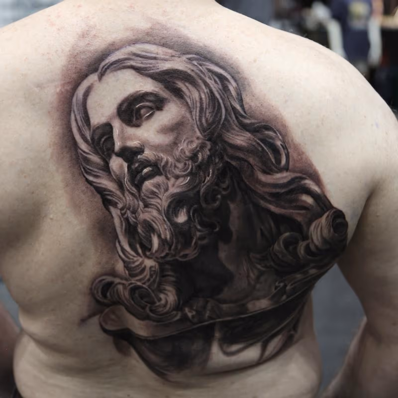 Bernini Jesus Sculpure