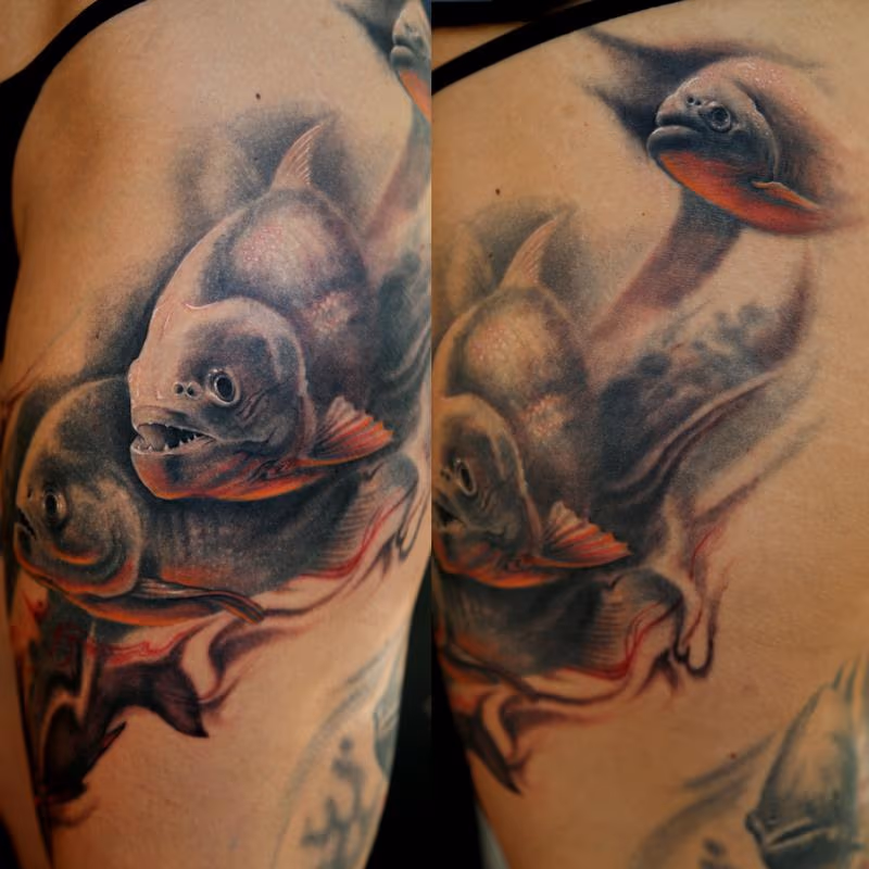 FreeHand Piranhas Leg Sleeve