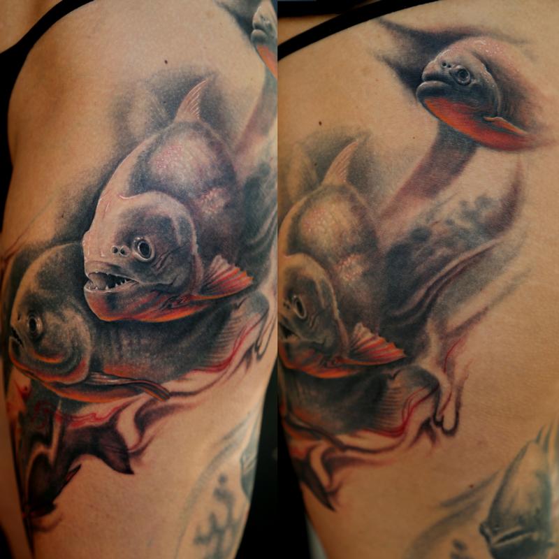 FreeHand Piranhas Leg Sleeve