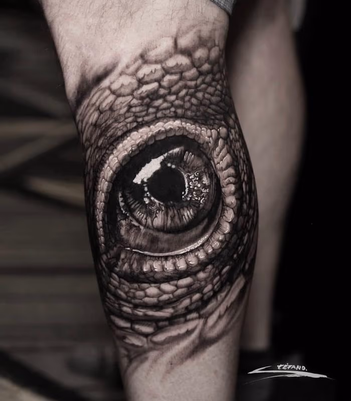 REALISTIC REPTILE EYE