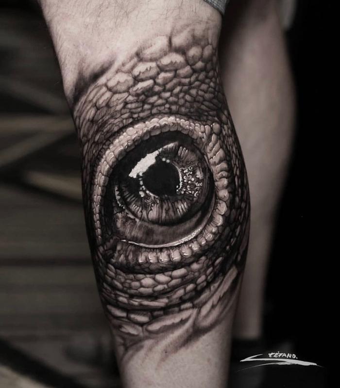 REALISTIC REPTILE EYE