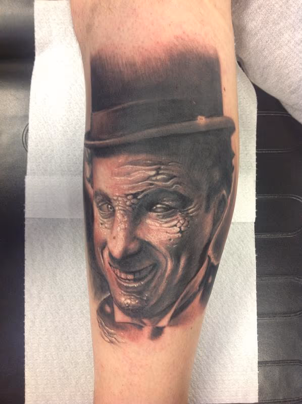 Trasfigured Charlie Chaplin