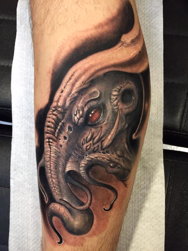 Fabretti's kraken monster version.