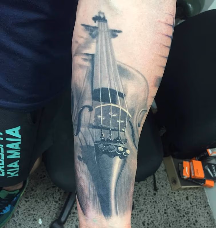 Violin Tattoo