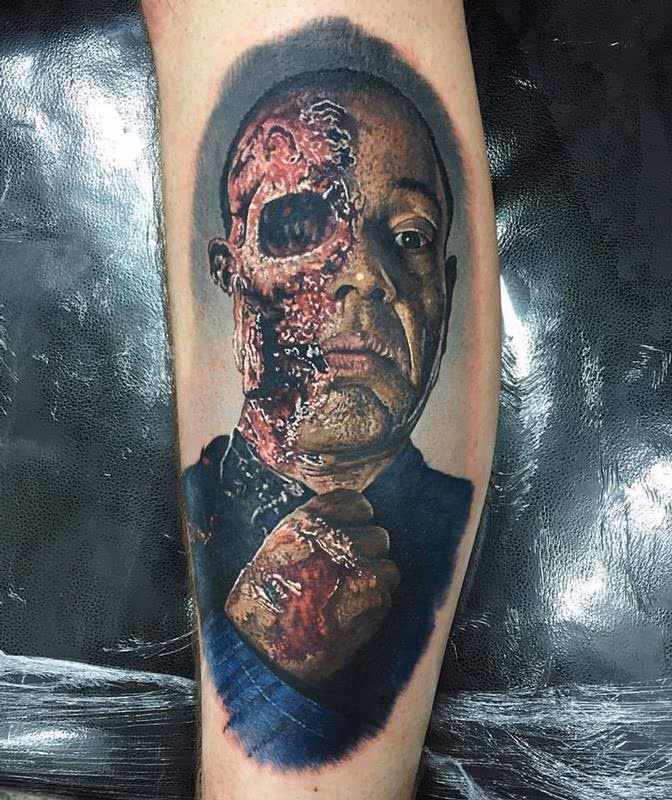 Walking Dead Zombie Tattoo