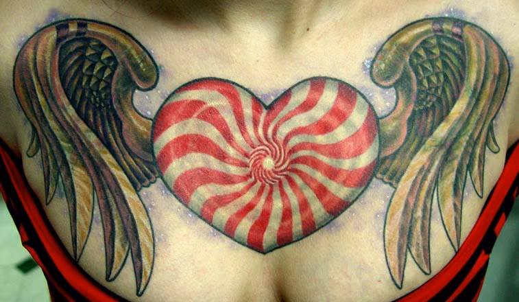 Candy Swirl Heart