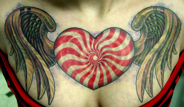 Candy Swirl Heart