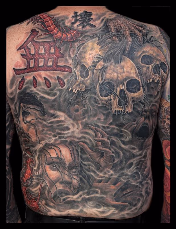 back