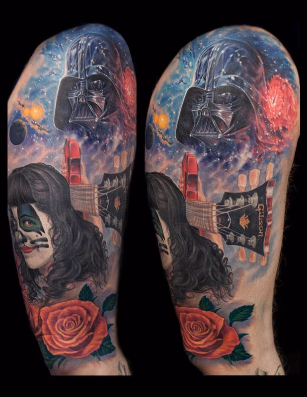 fun collage kiss star wars