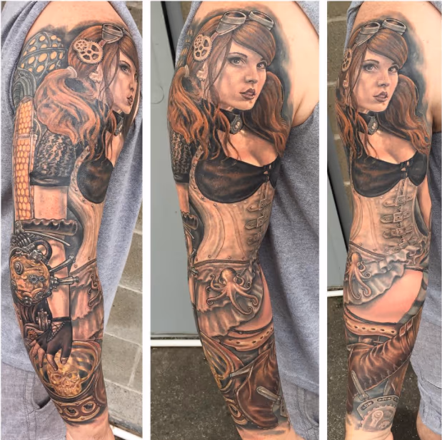 Steampunk Pinup