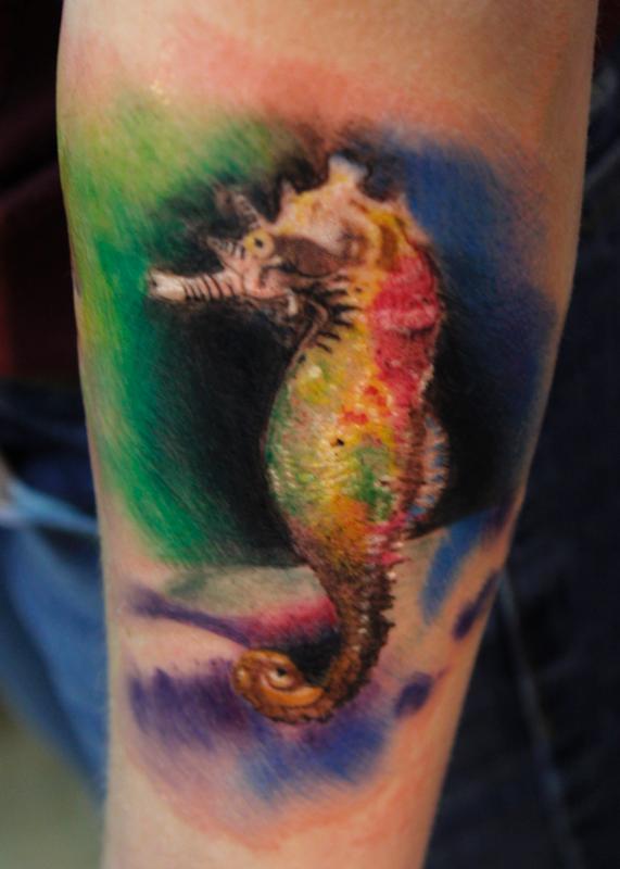 Rainbow Seahorse