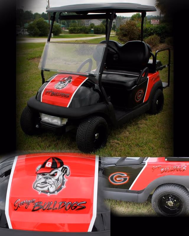 Georgia Bulldogs Cart