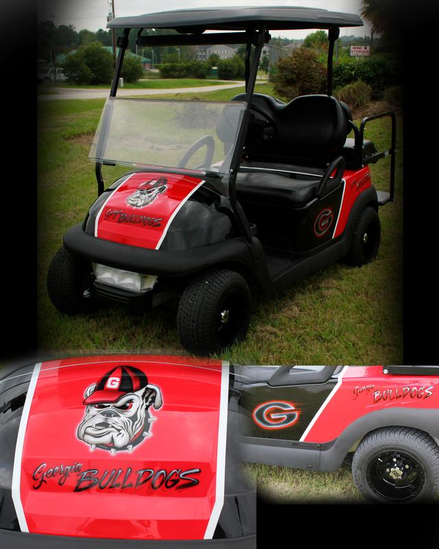Georgia Bulldogs Cart