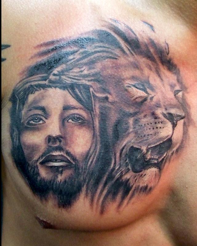 Jesus and Lion