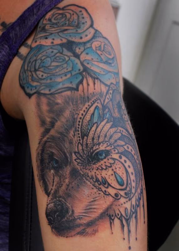 Mandala Wolf