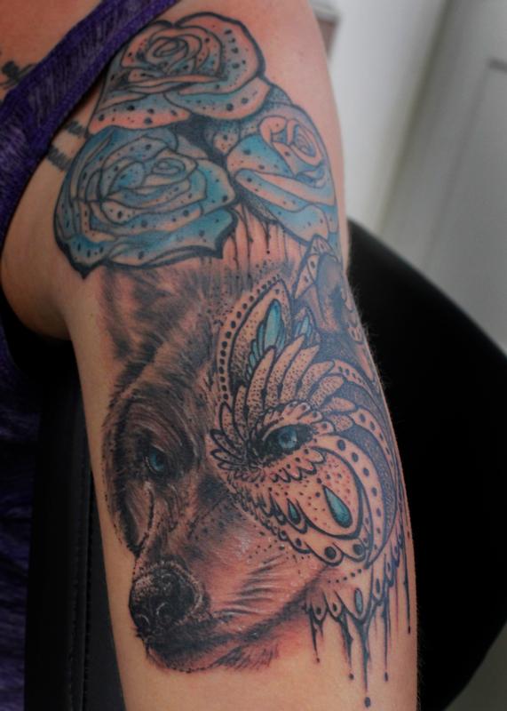 Mandala Wolf