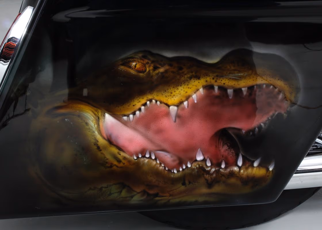 "Gator Getter" Detail
