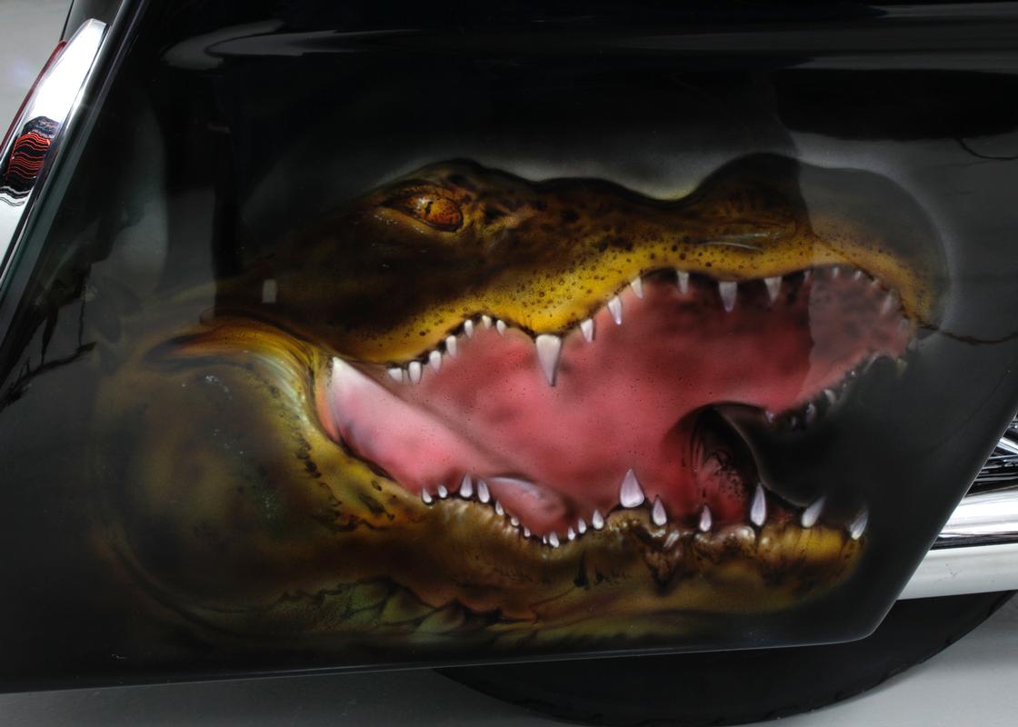 "Gator Getter" Detail