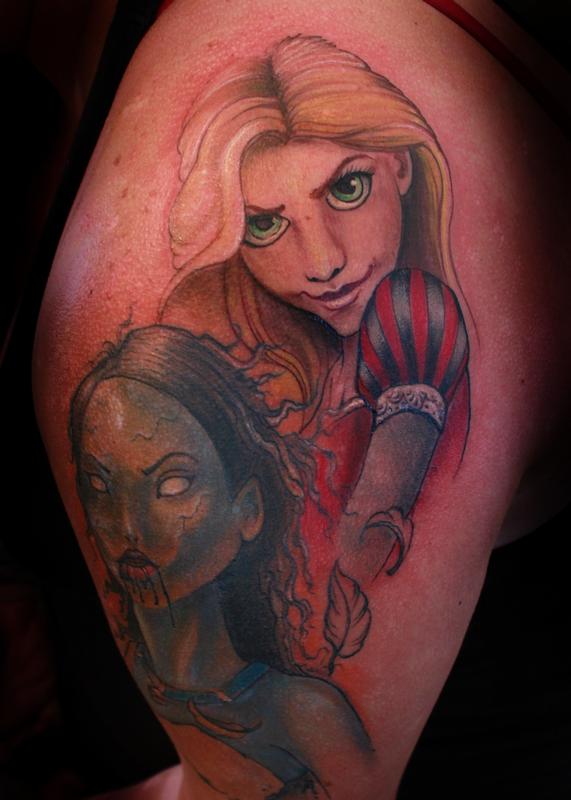 Rapinzel & Zombie Pocahontas