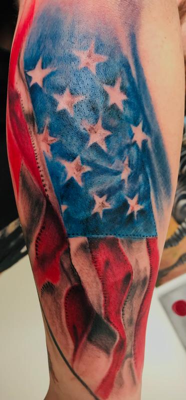 Rippled Flag