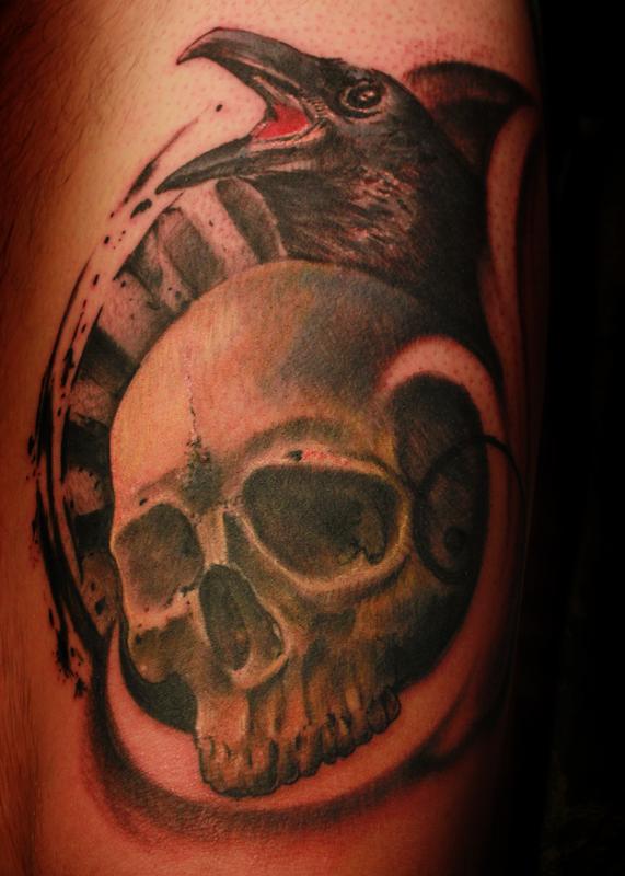 Raven Skull