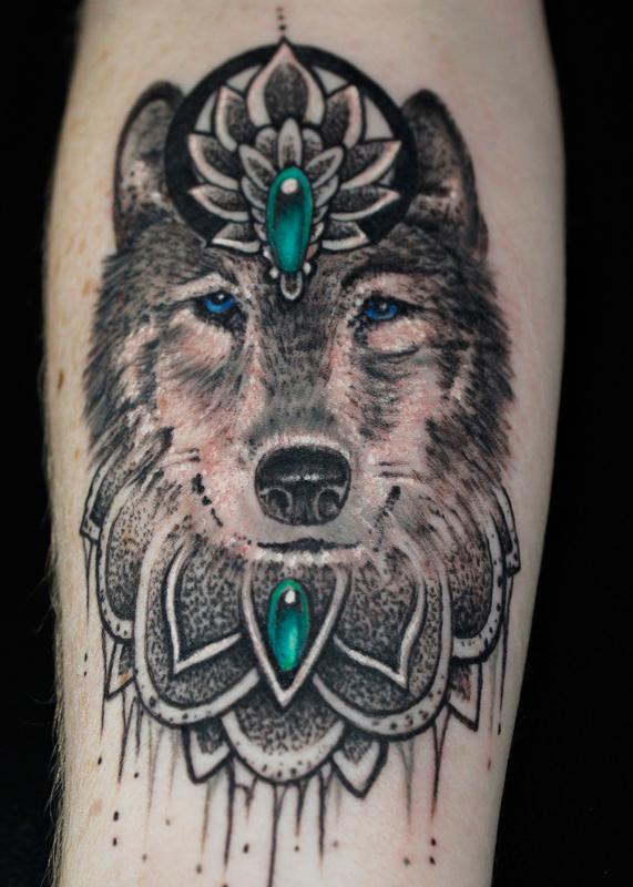 Mandala Wolf
