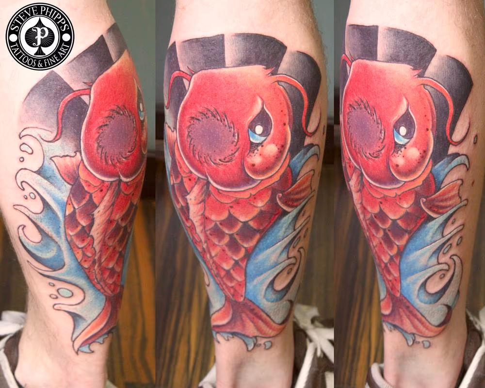 Freehand Koi