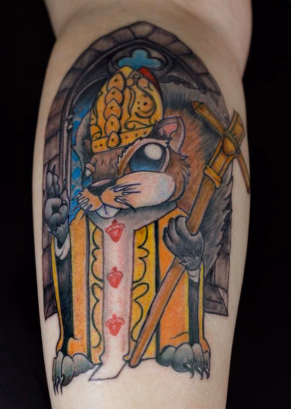Squirrel Pope