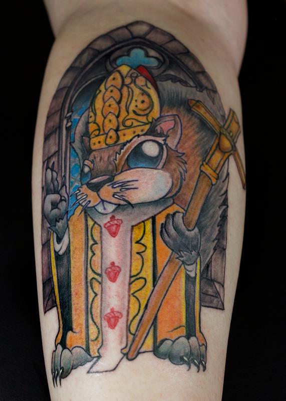 Squirrel Pope