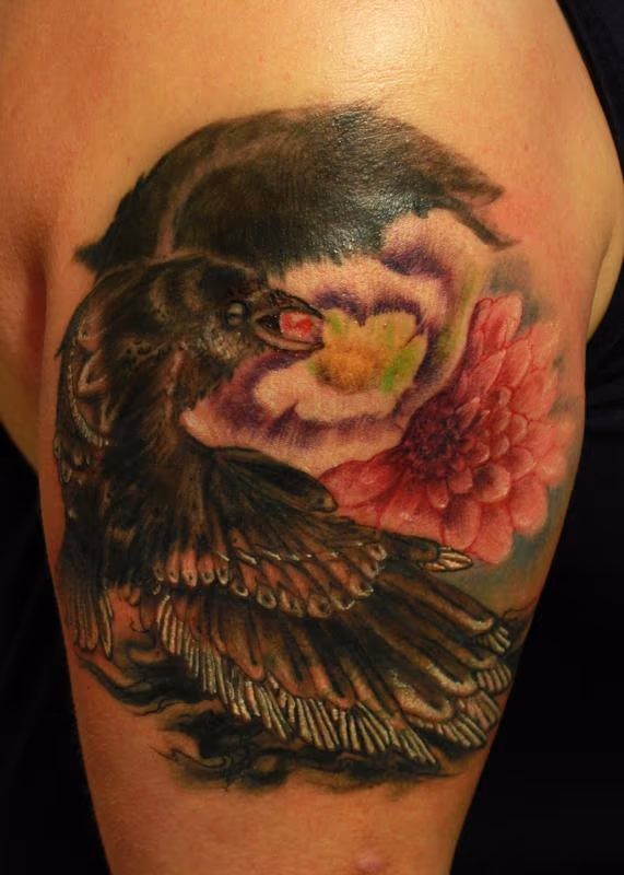 Mandala Crow