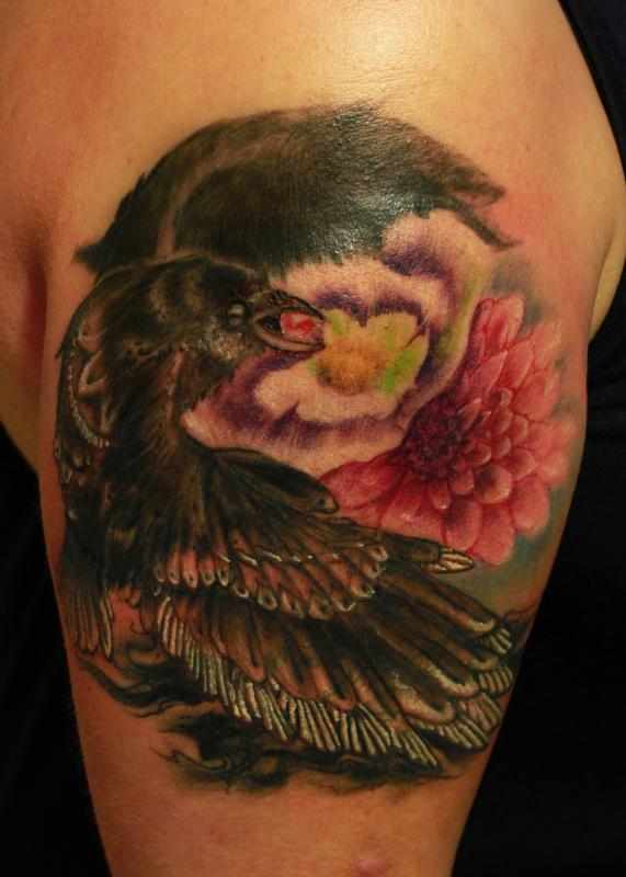 Mandala Crow